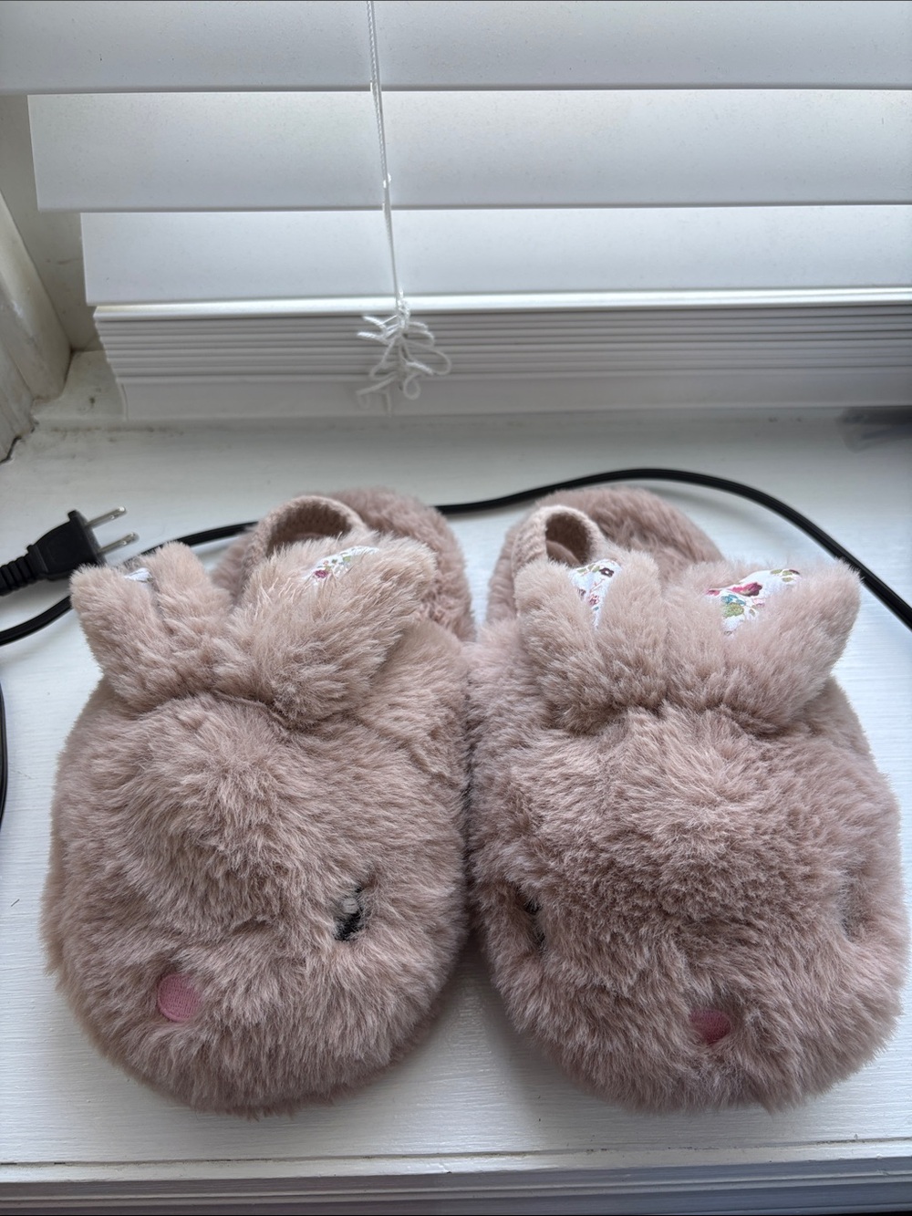 Plush Bunny Slippers
